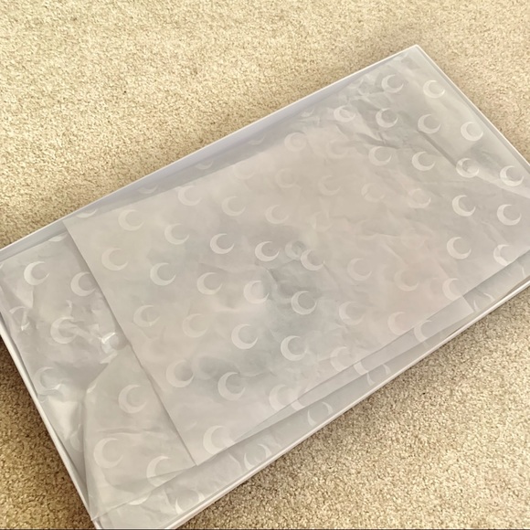 ❌SOLD❌ New Marine Serre Grey 50 Moiré Knee High Boots - Picture 8 of 11